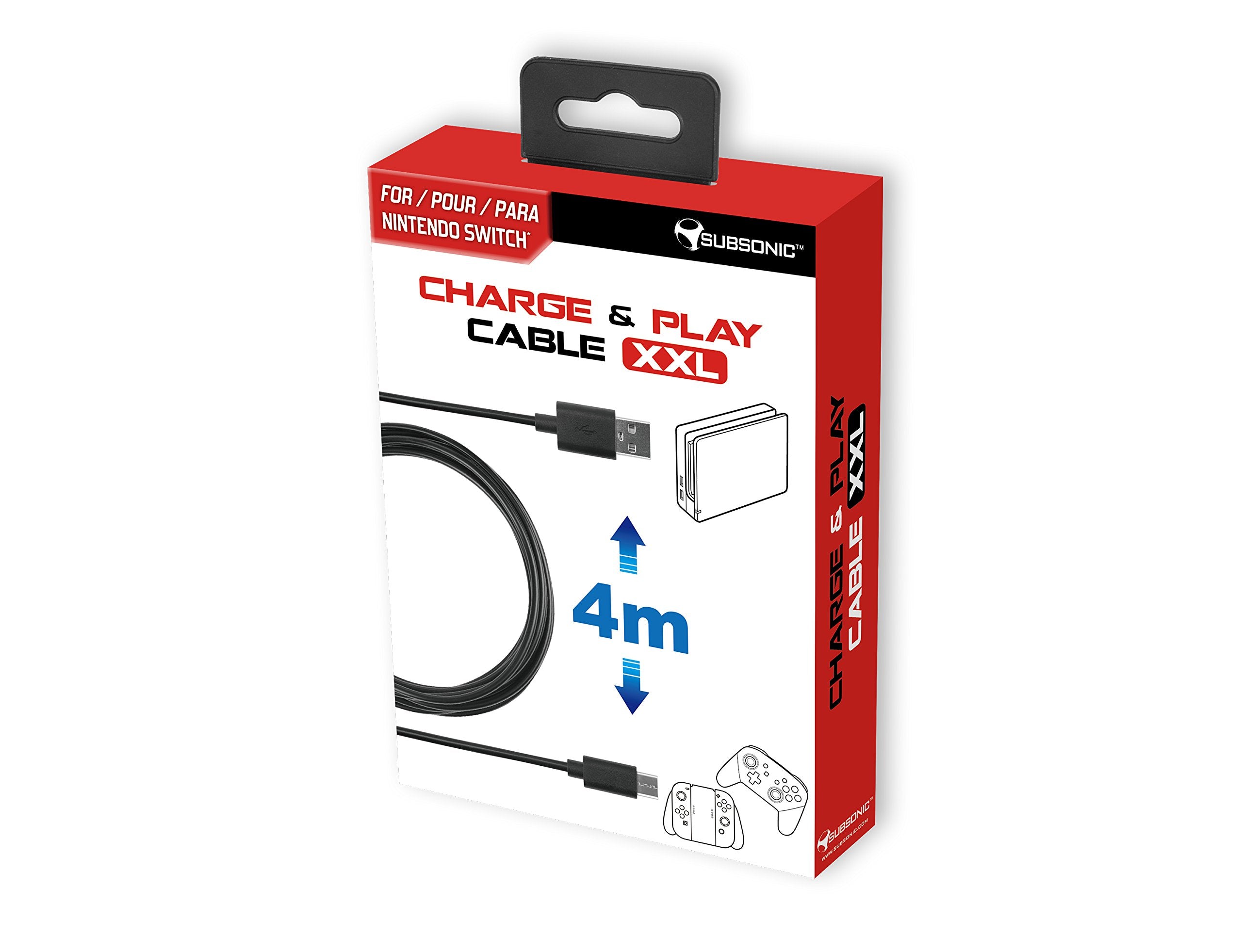 Subsonic - Charge & Play Cable Xxl ( NINTENDO SWITCH - ) Subsonic - Charge & Play Cable Xxl ( NINTENDO SWITCH - )